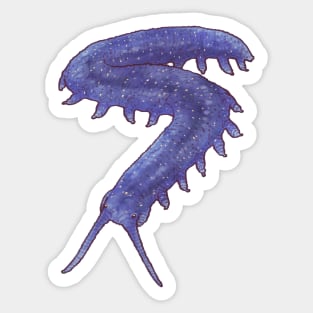 Velvet Worm Sticker